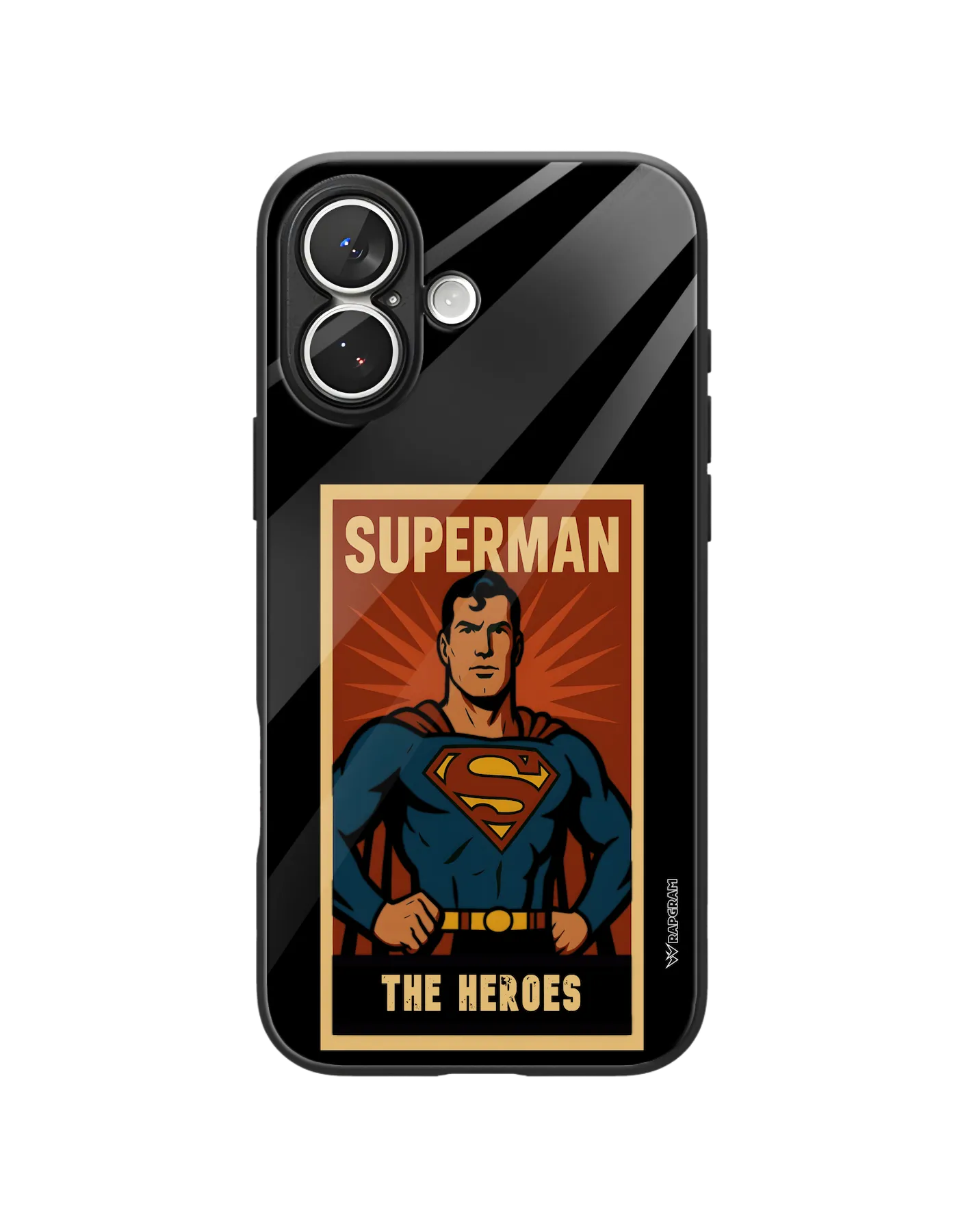 Superman Heroes Glass Case