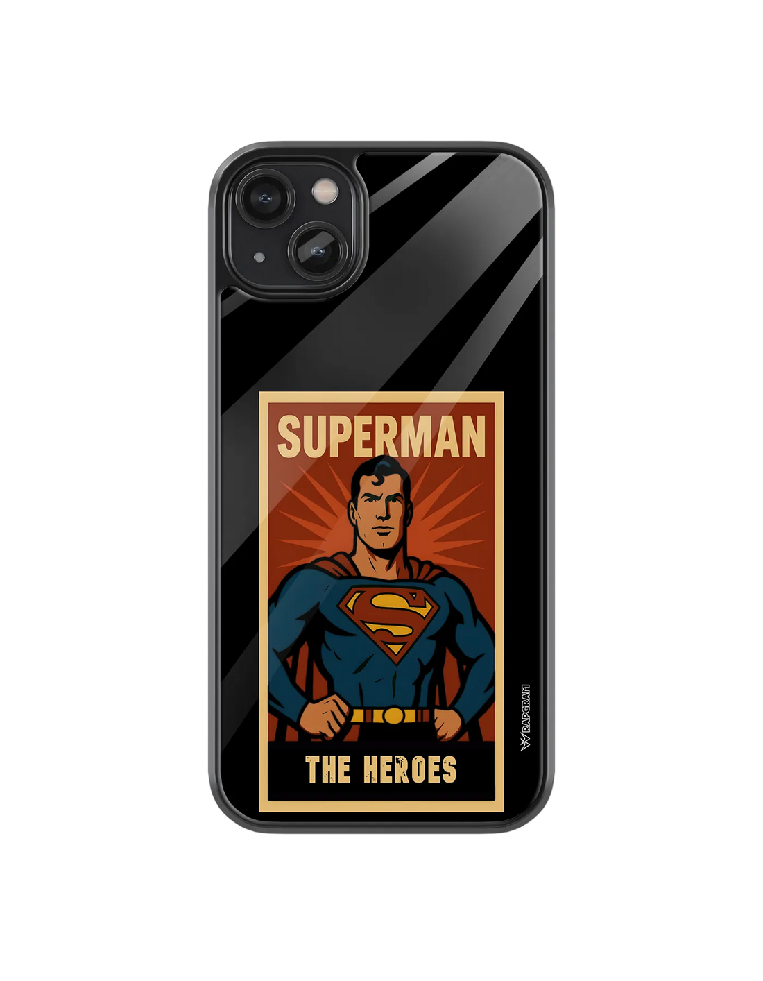Superman Heroes Glass Case