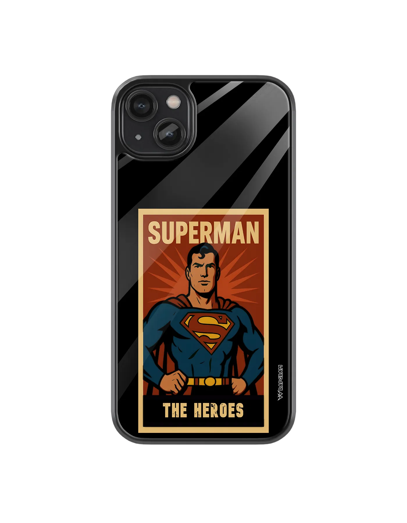 Superman Heroes Glass Case