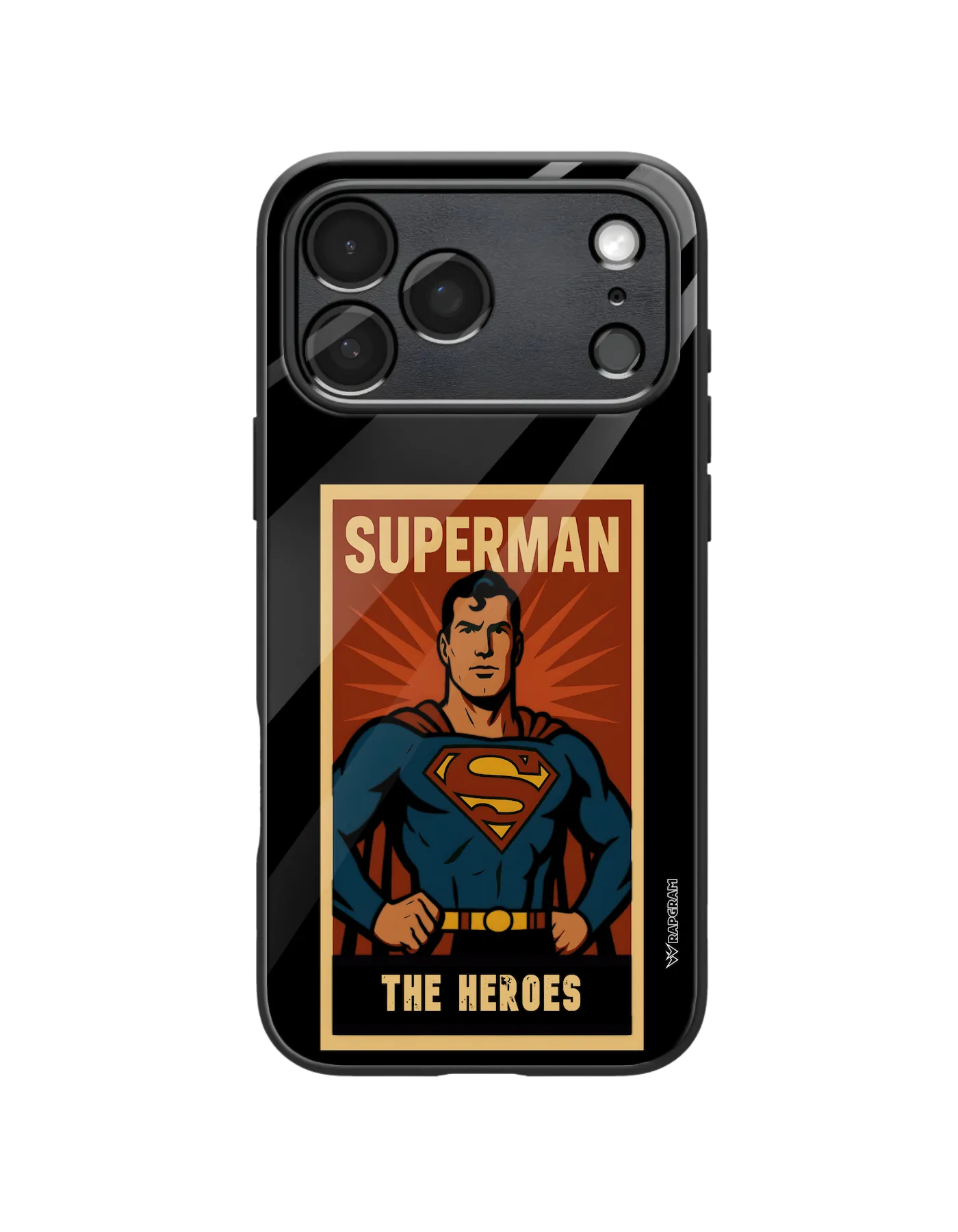Superman Heroes Glass Case