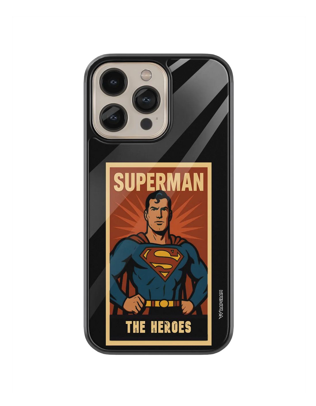 Superman Heroes Glass Case