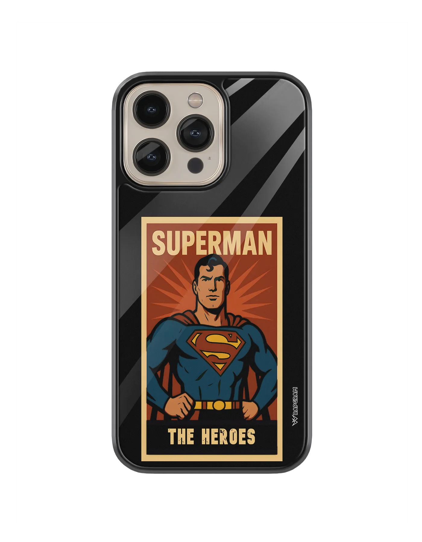 Superman Heroes Glass Case
