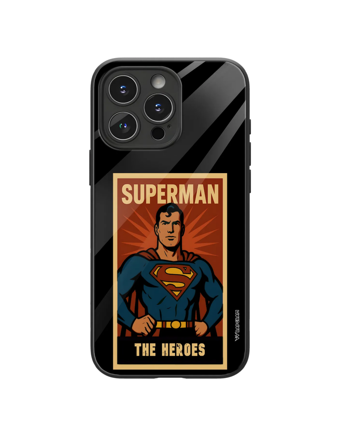 Superman Heroes Glass Case