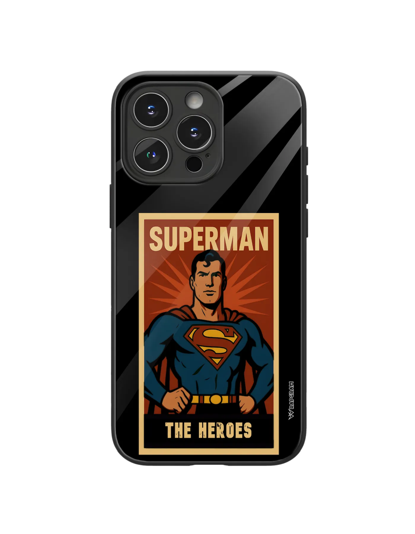 Superman Heroes Glass Case