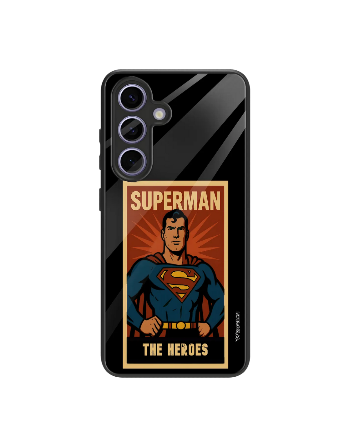 Superman Heroes Glass Case