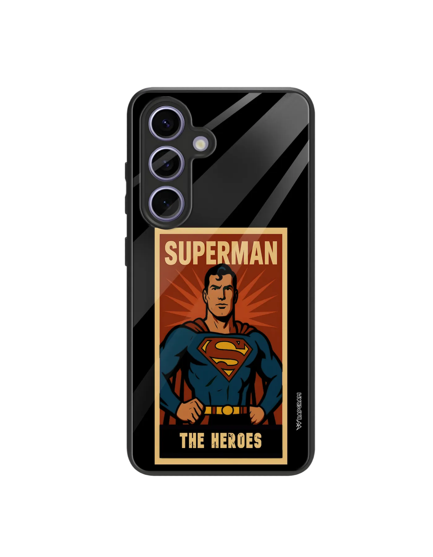 Superman Heroes Glass Case