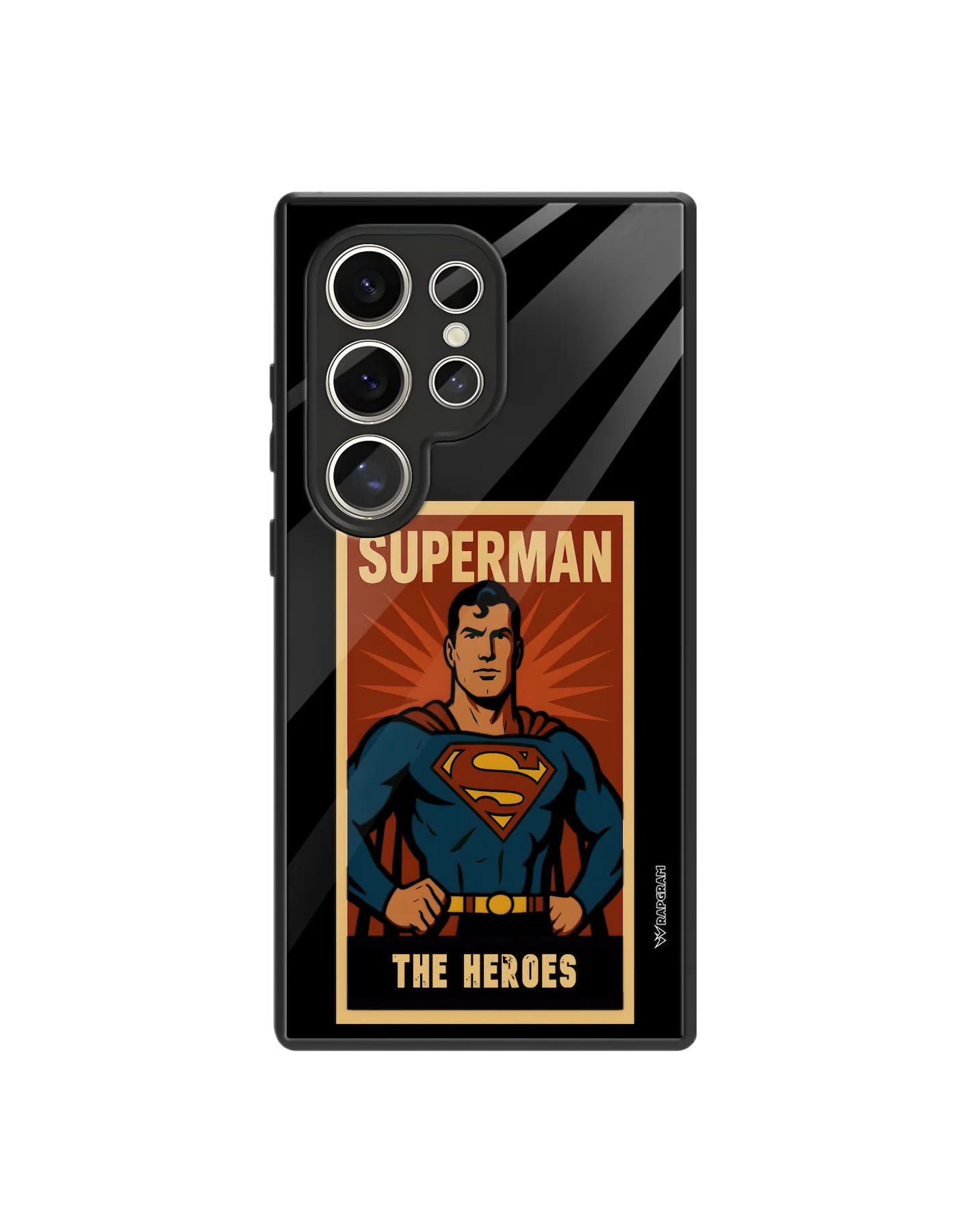 Superman Heroes Glass Case
