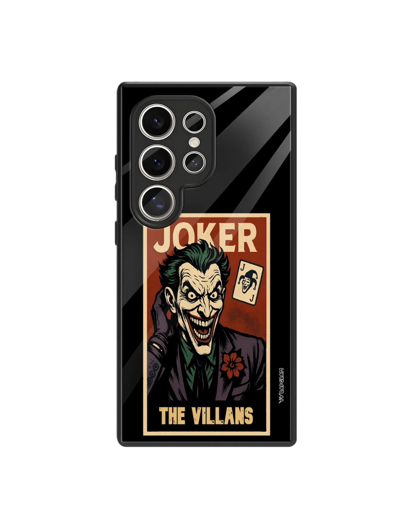 Joker Villains Glass Case