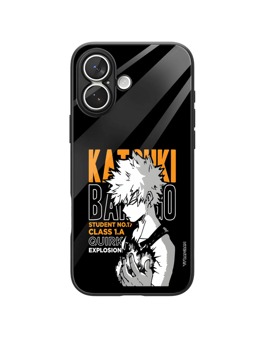 All Might Symbol Glass Case