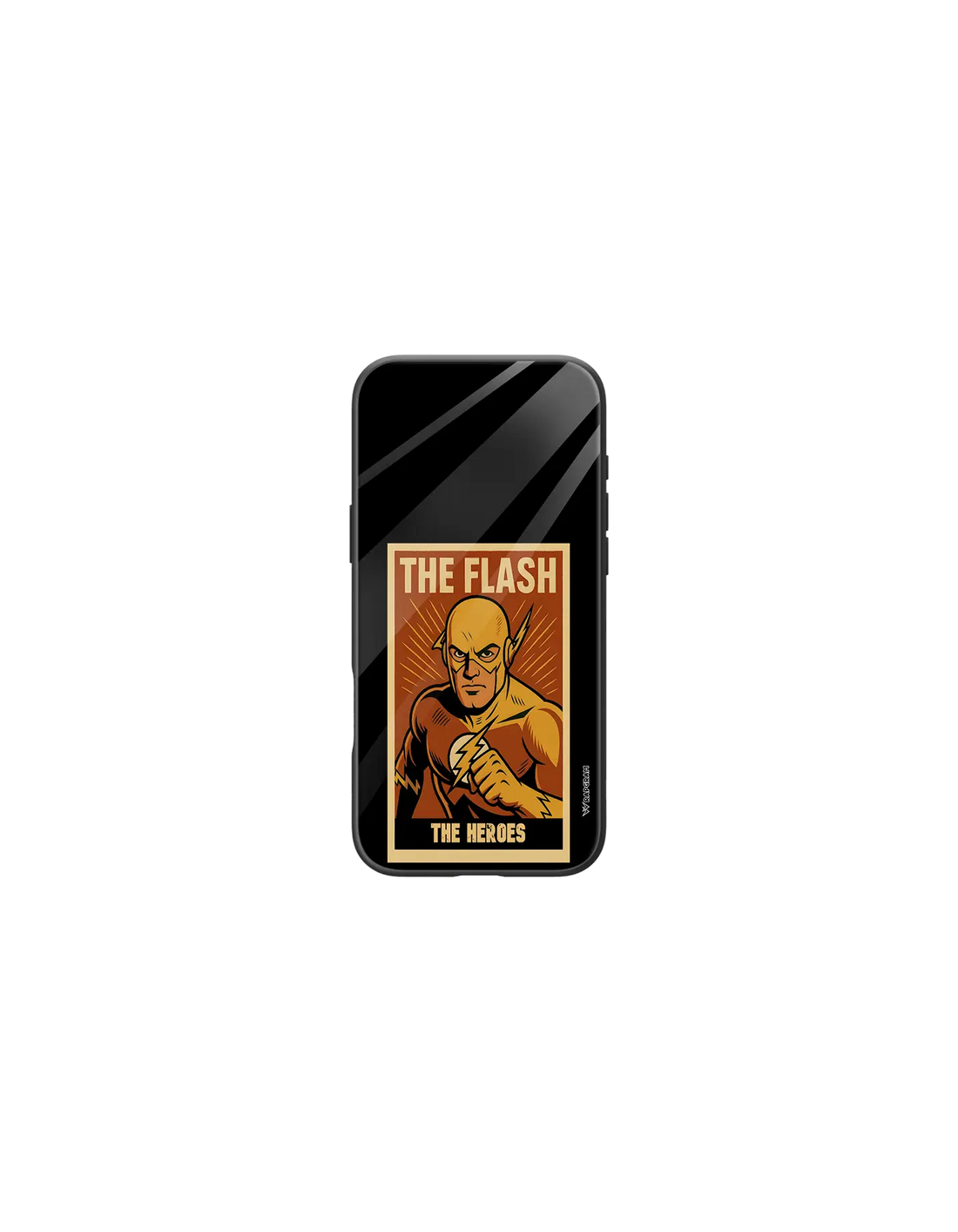 Flash Heroes Glass Case - 00