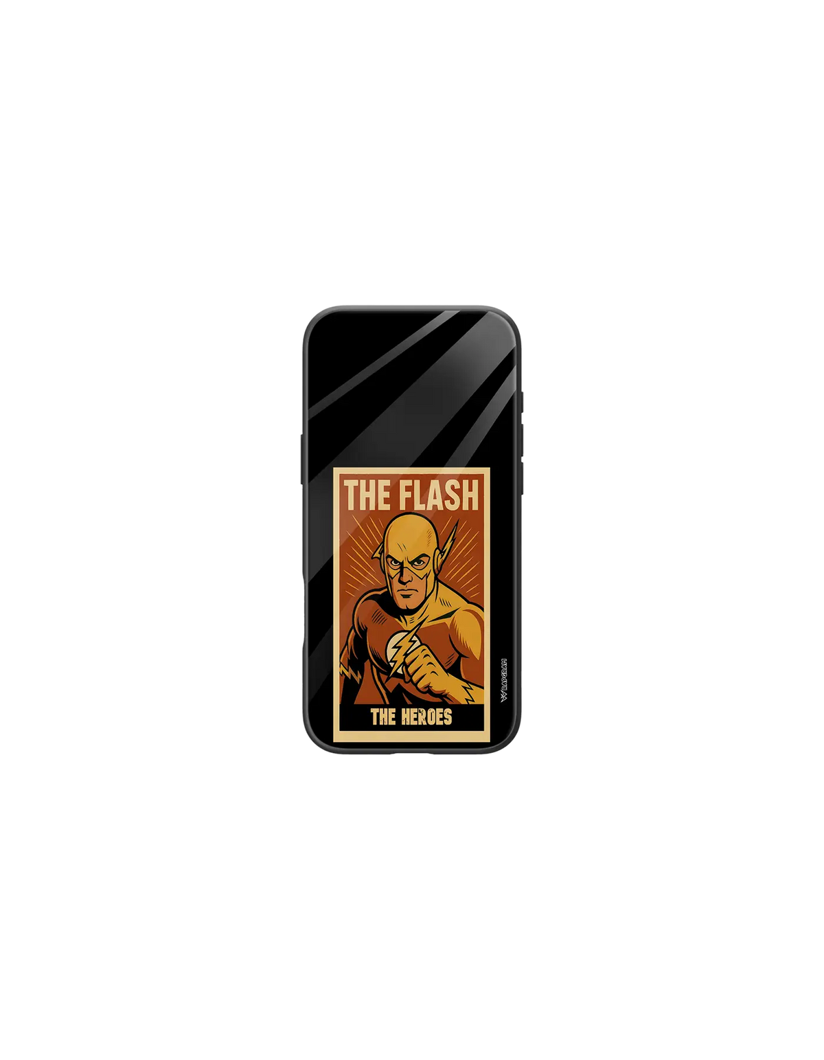 Flash Heroes Glass Case - 00