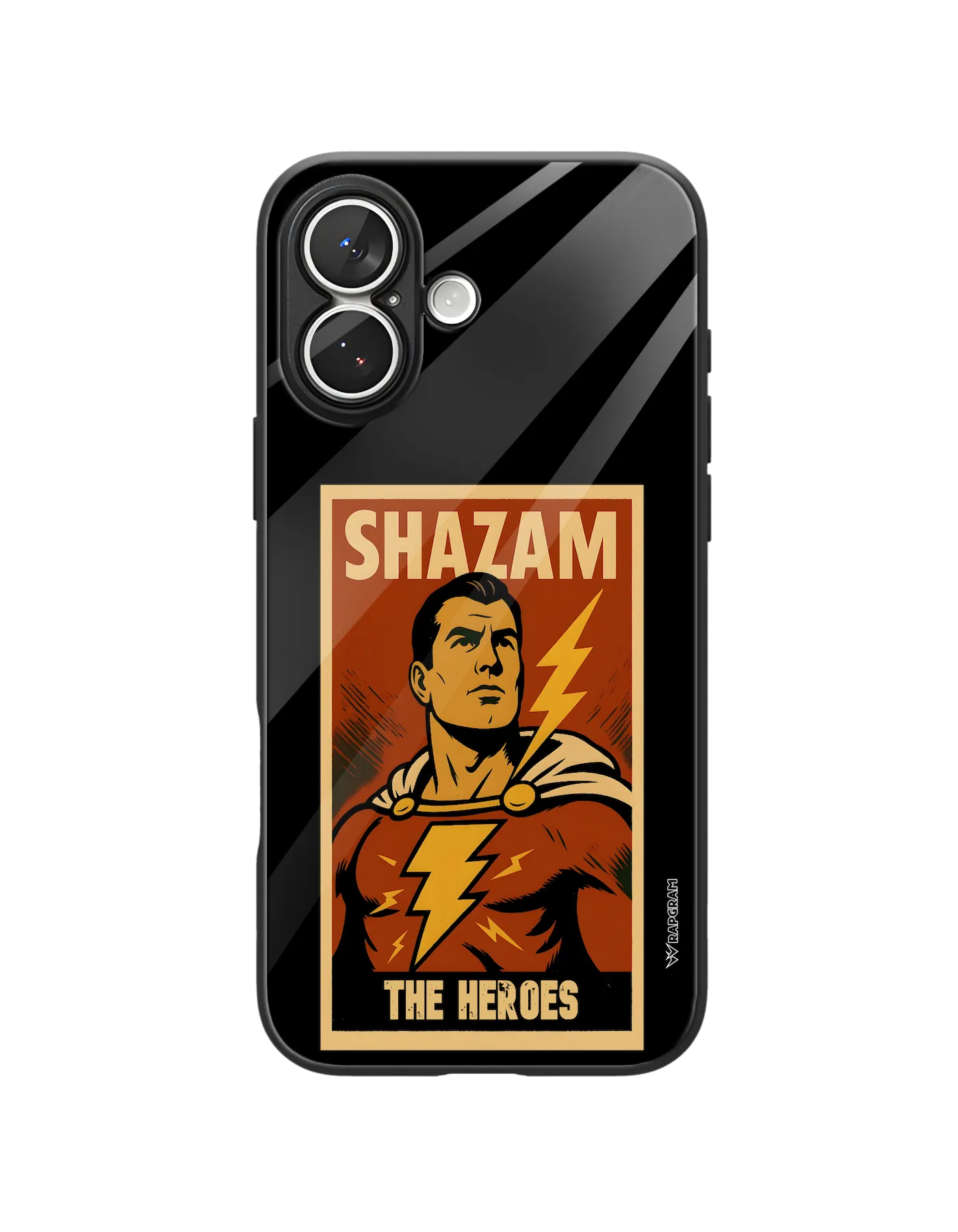Shazam Heroes Glass Case