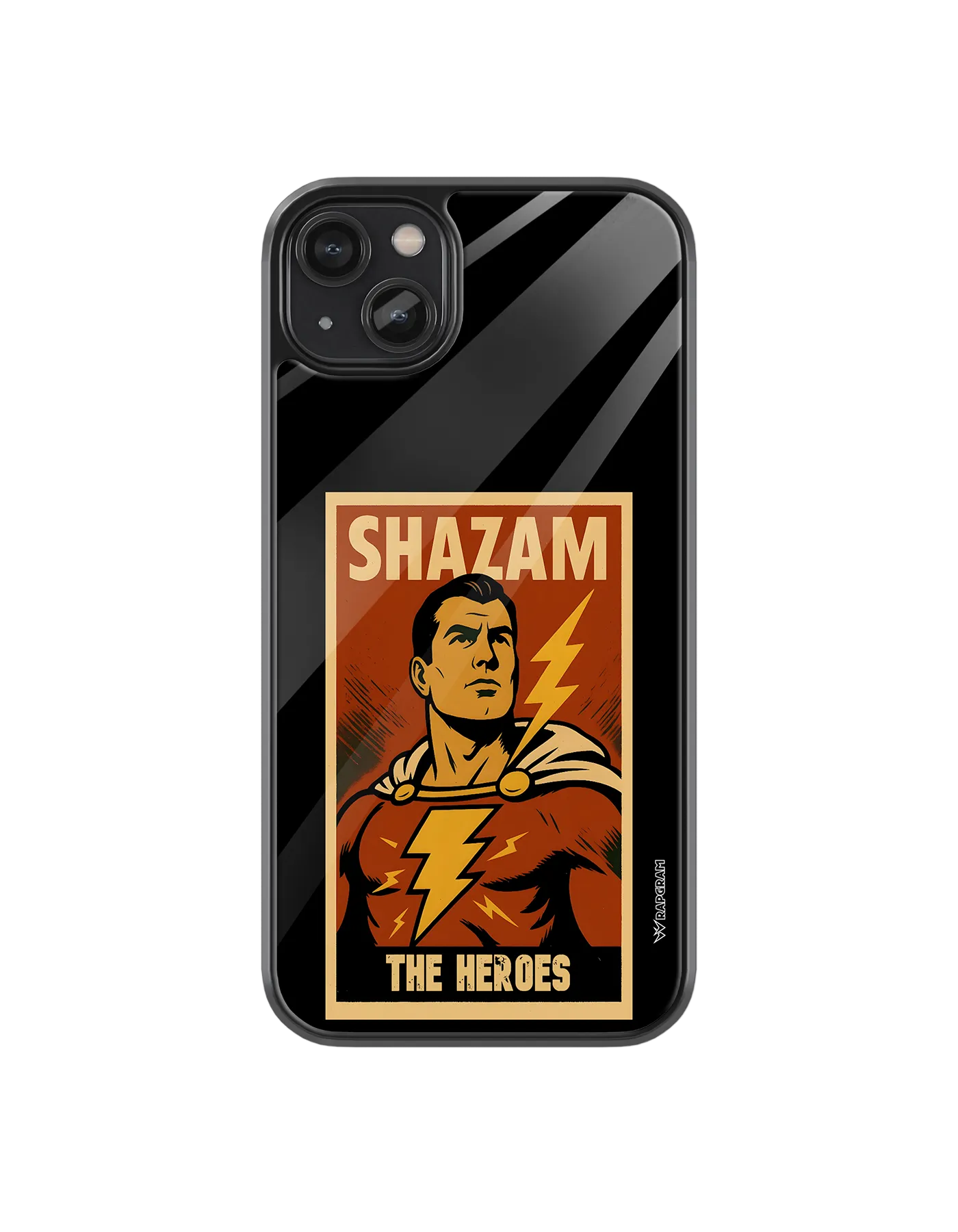 Shazam Heroes Glass Case