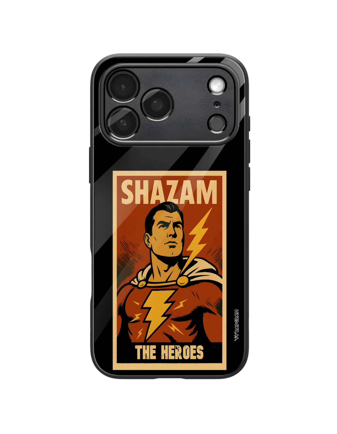 Shazam Heroes Glass Case