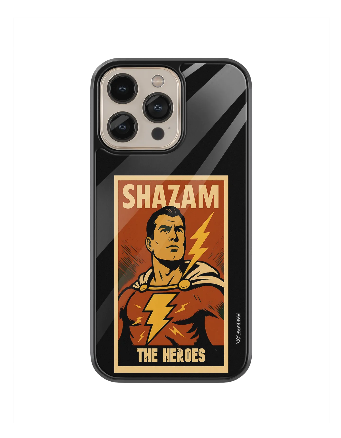 Shazam Heroes Glass Case