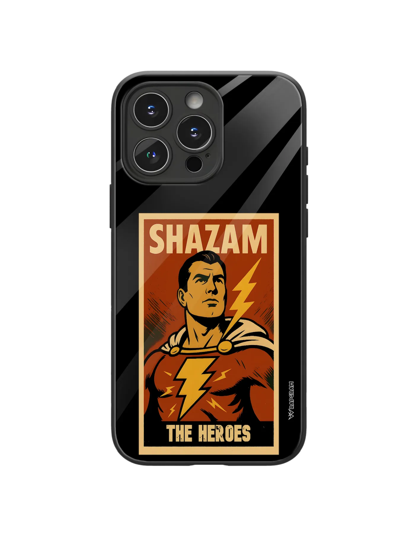 Shazam Heroes Glass Case