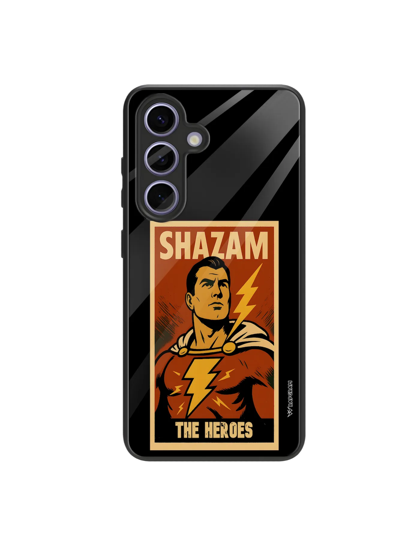 Shazam Heroes Glass Case