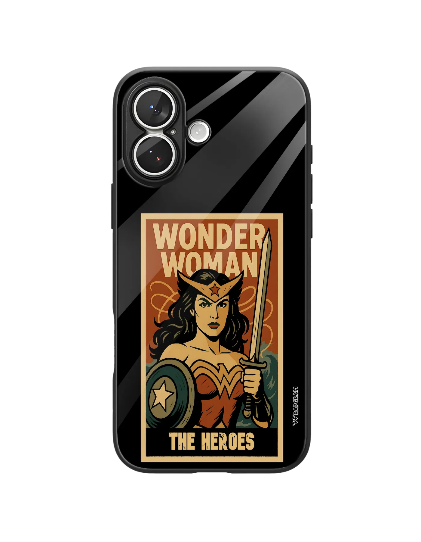 Wonder Woman Glass Case