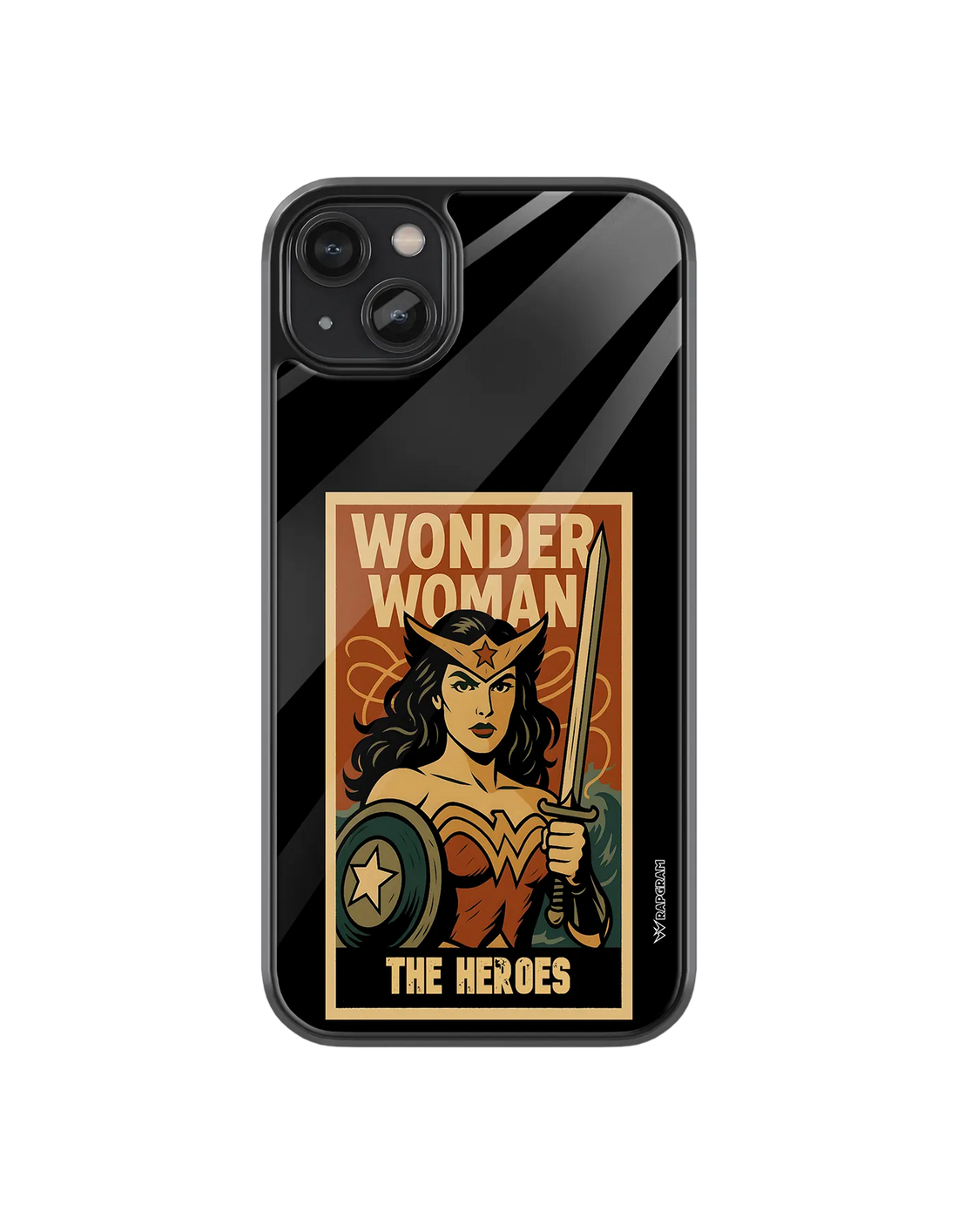 Wonder Woman Glass Case