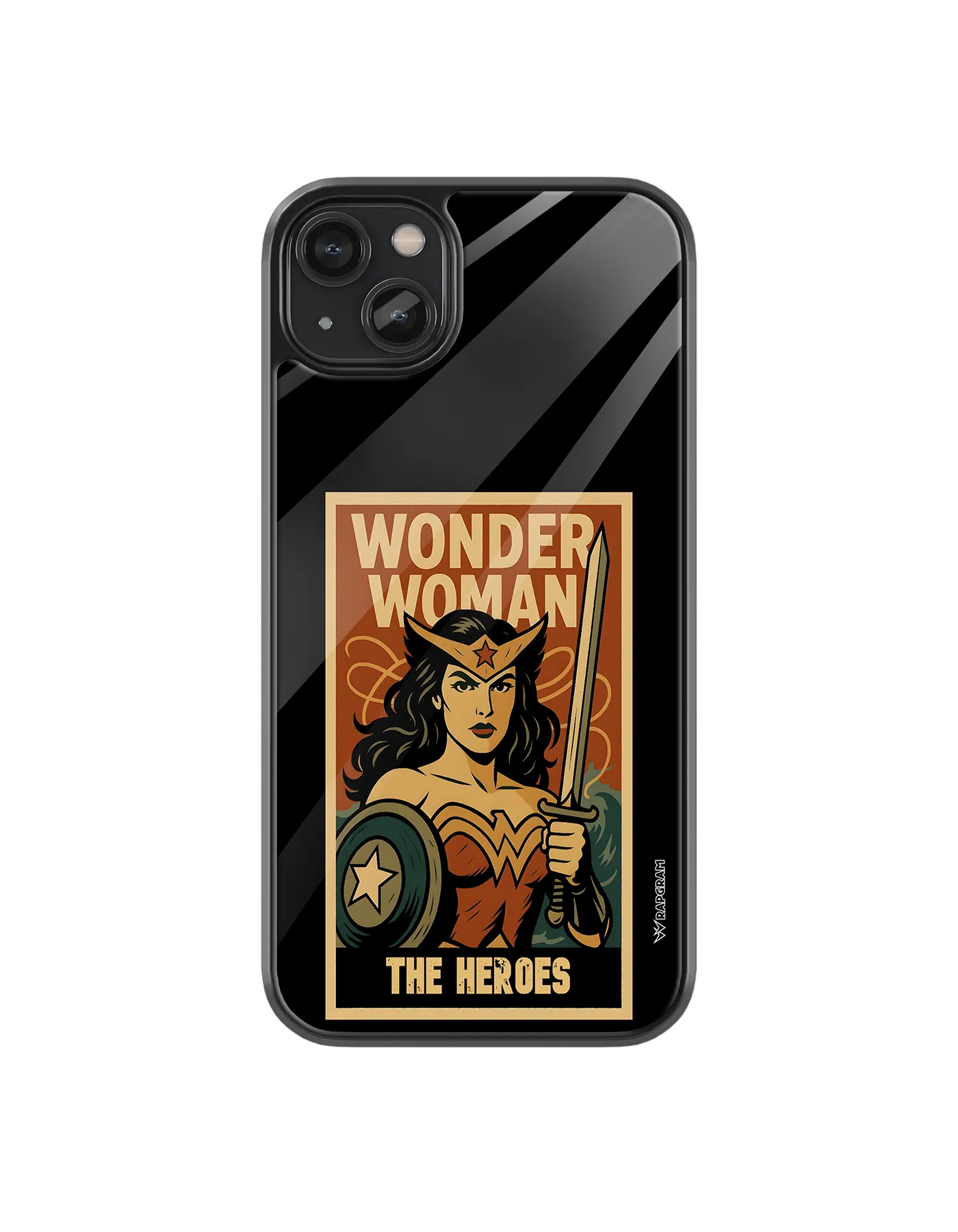 Wonder Woman Glass Case