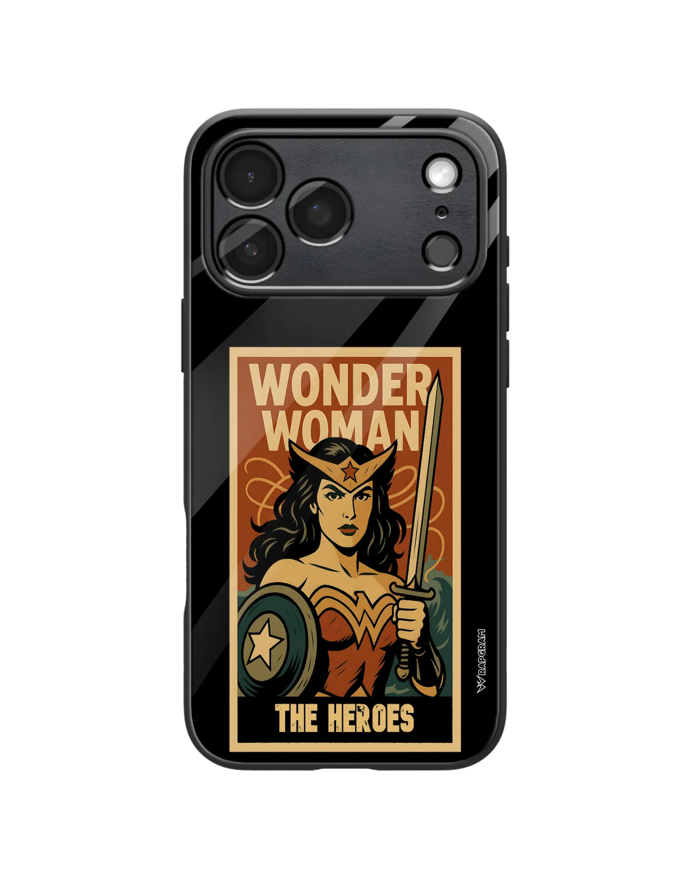 Wonder Woman Glass Case