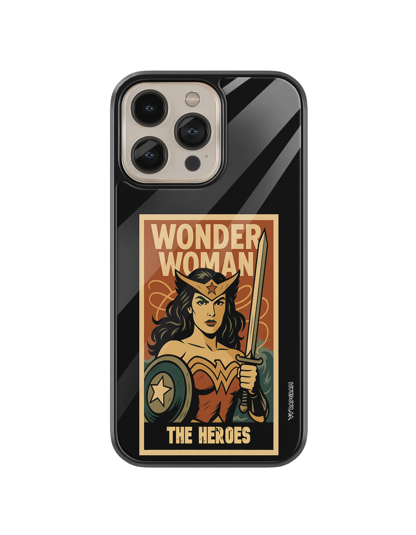 Wonder Woman Glass Case