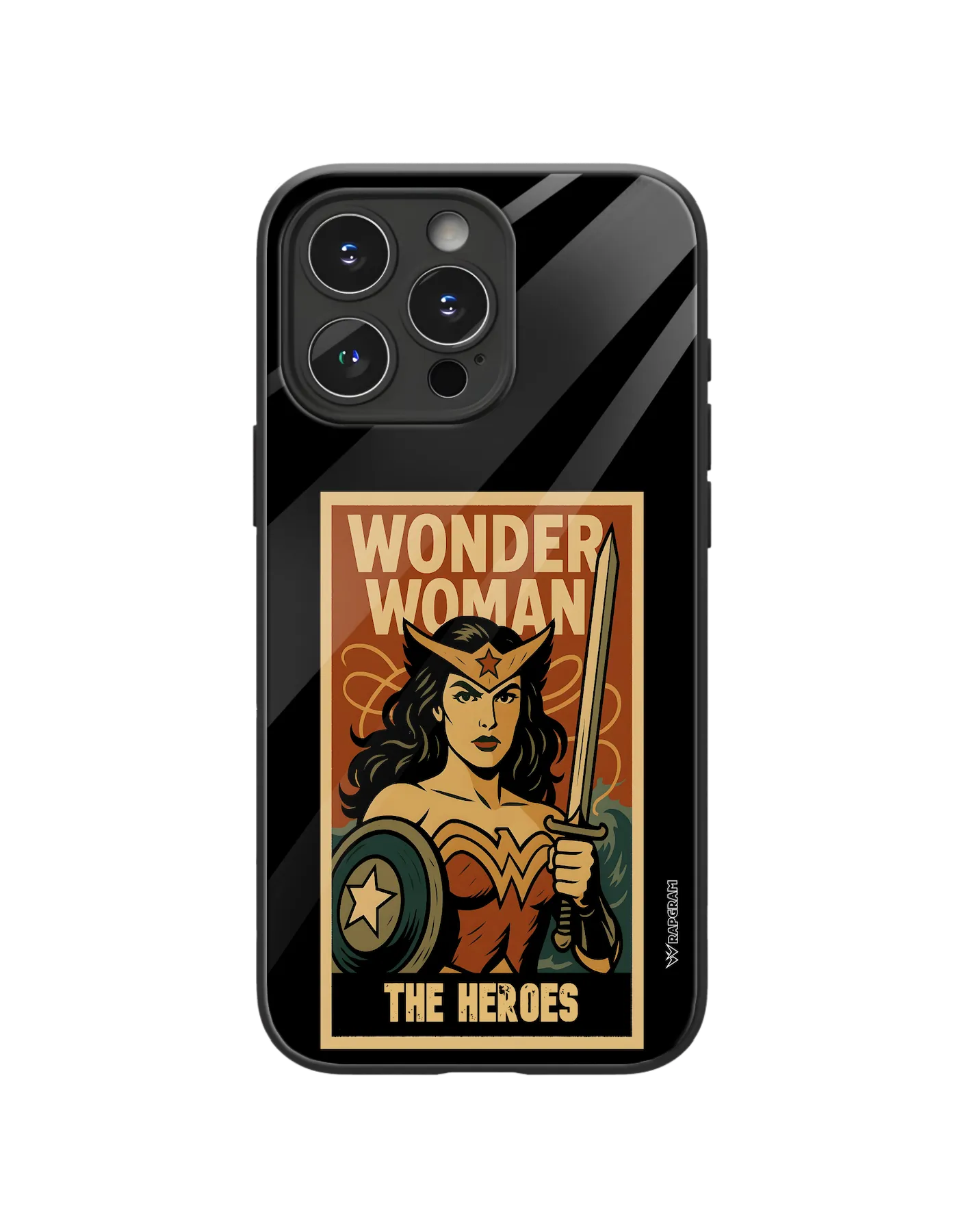 Wonder Woman Glass Case