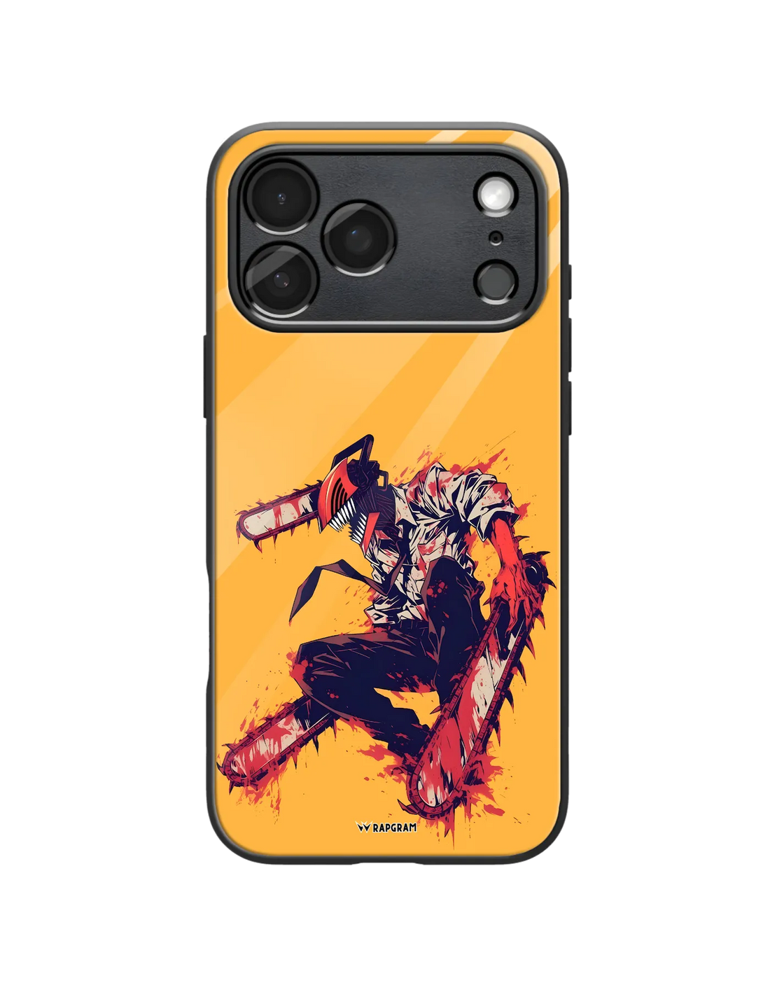 Denji Poster Glass Case