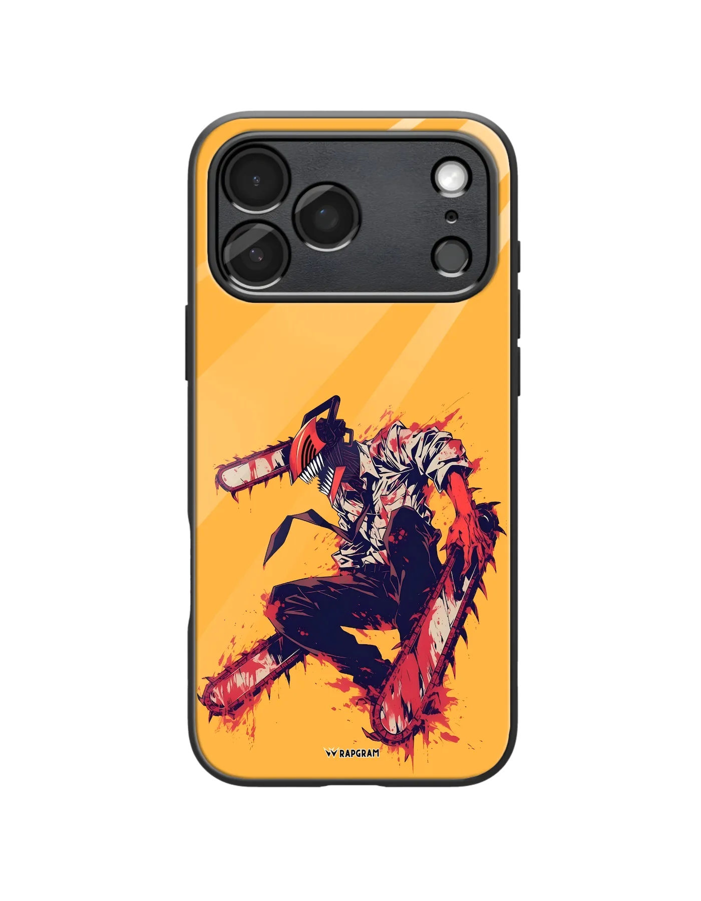 Denji Poster Glass Case