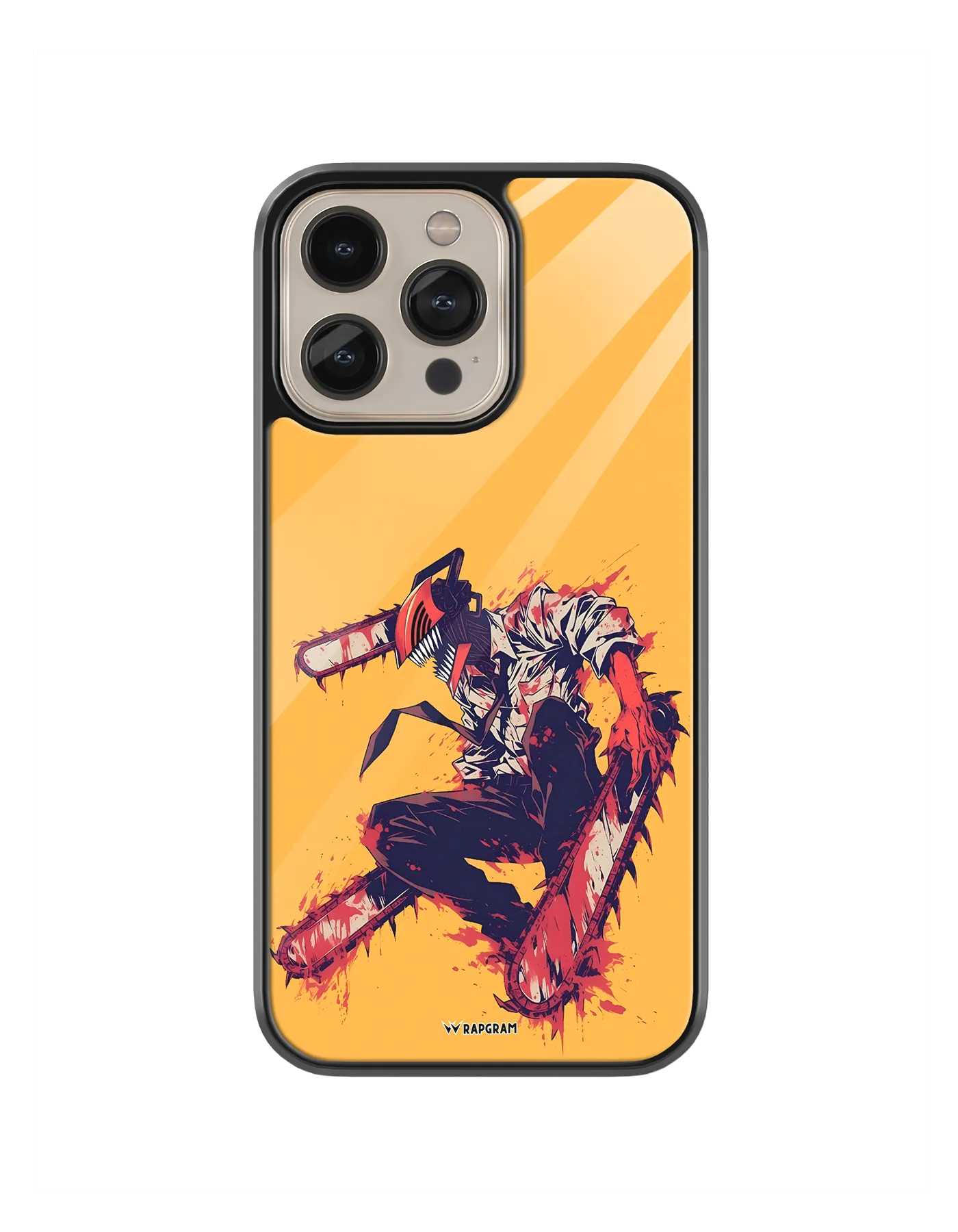 Denji Poster Glass Case