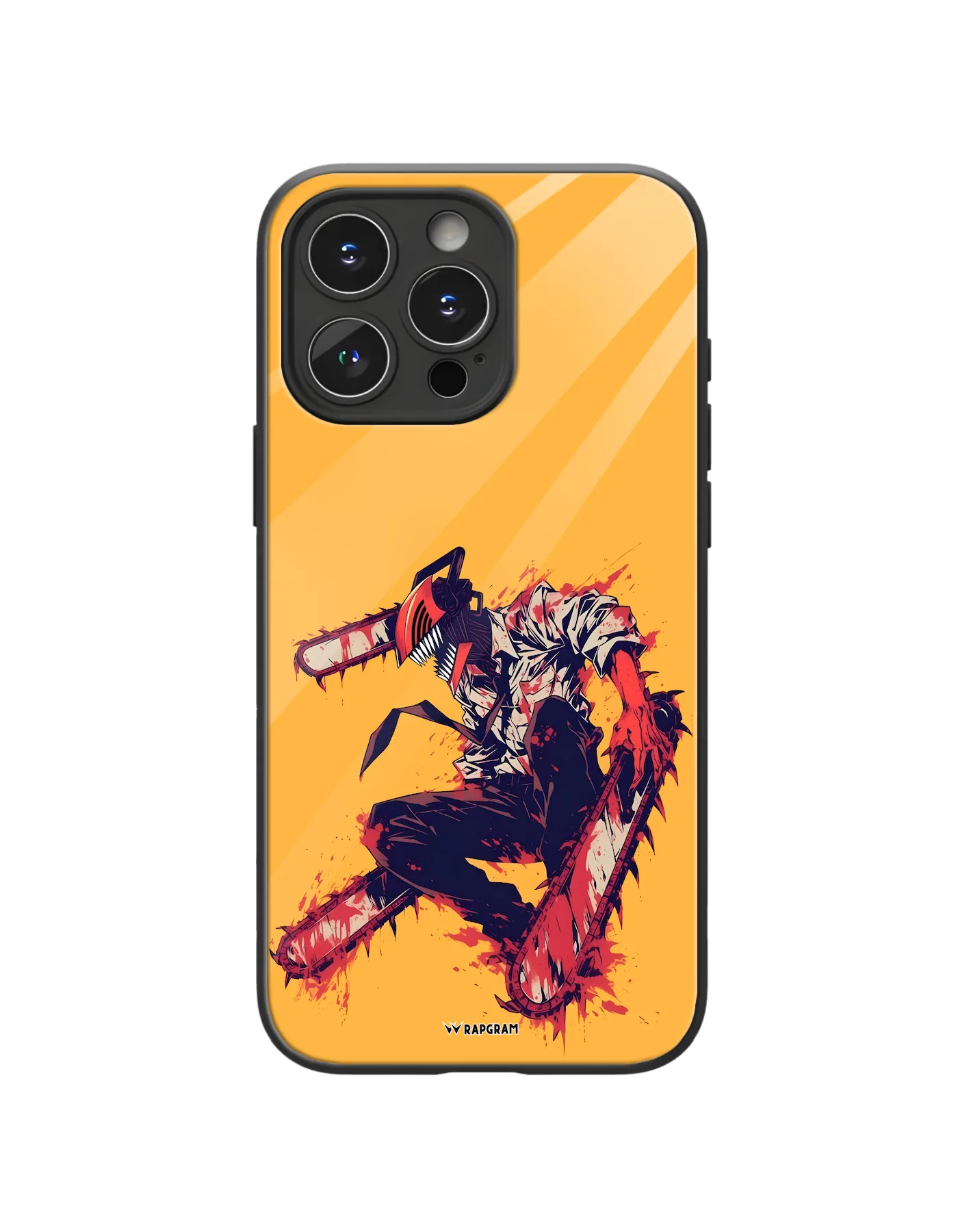 Denji Poster Glass Case