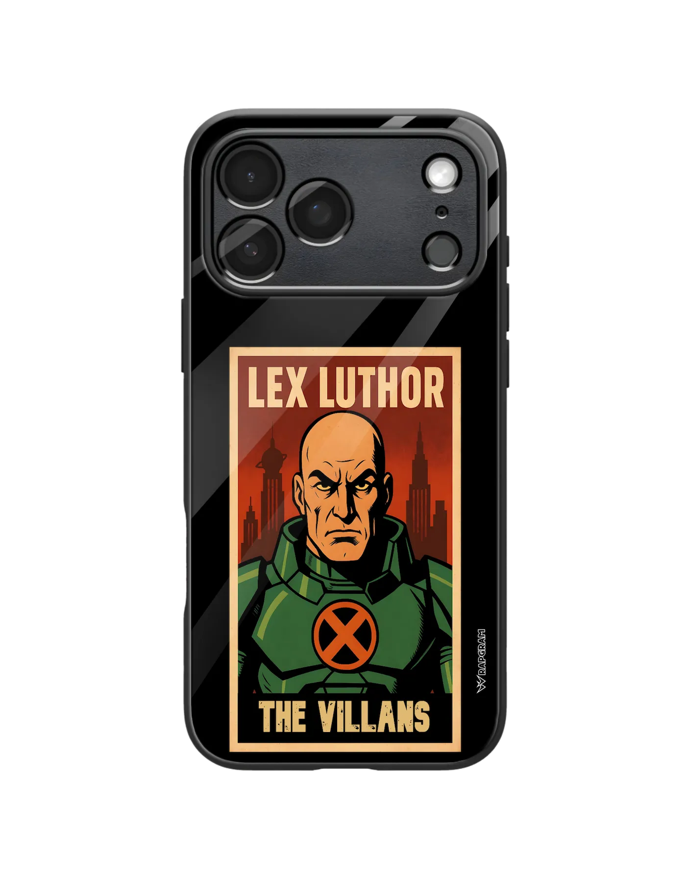 Lex Luthor Glass Case