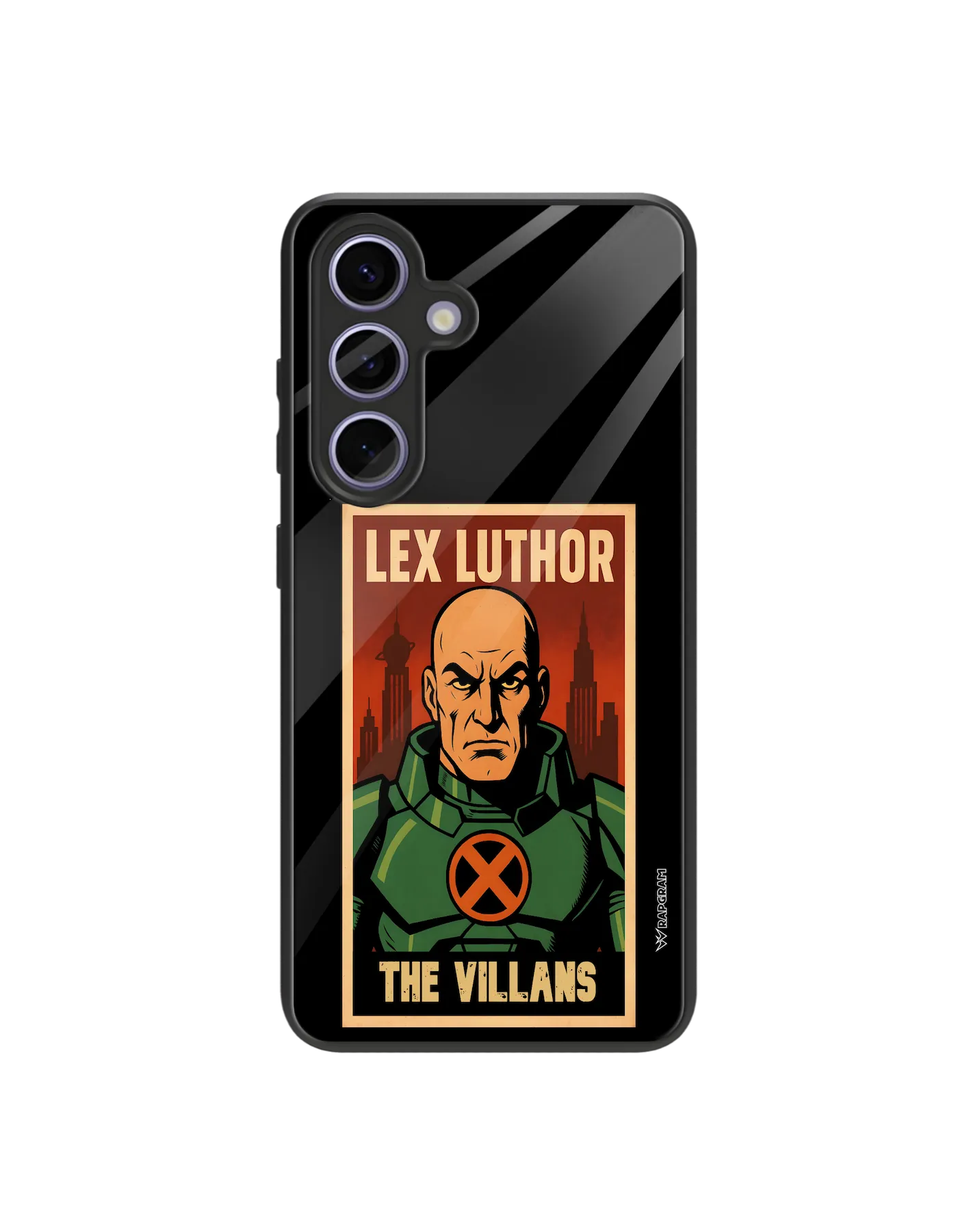 Lex Luthor Glass Case