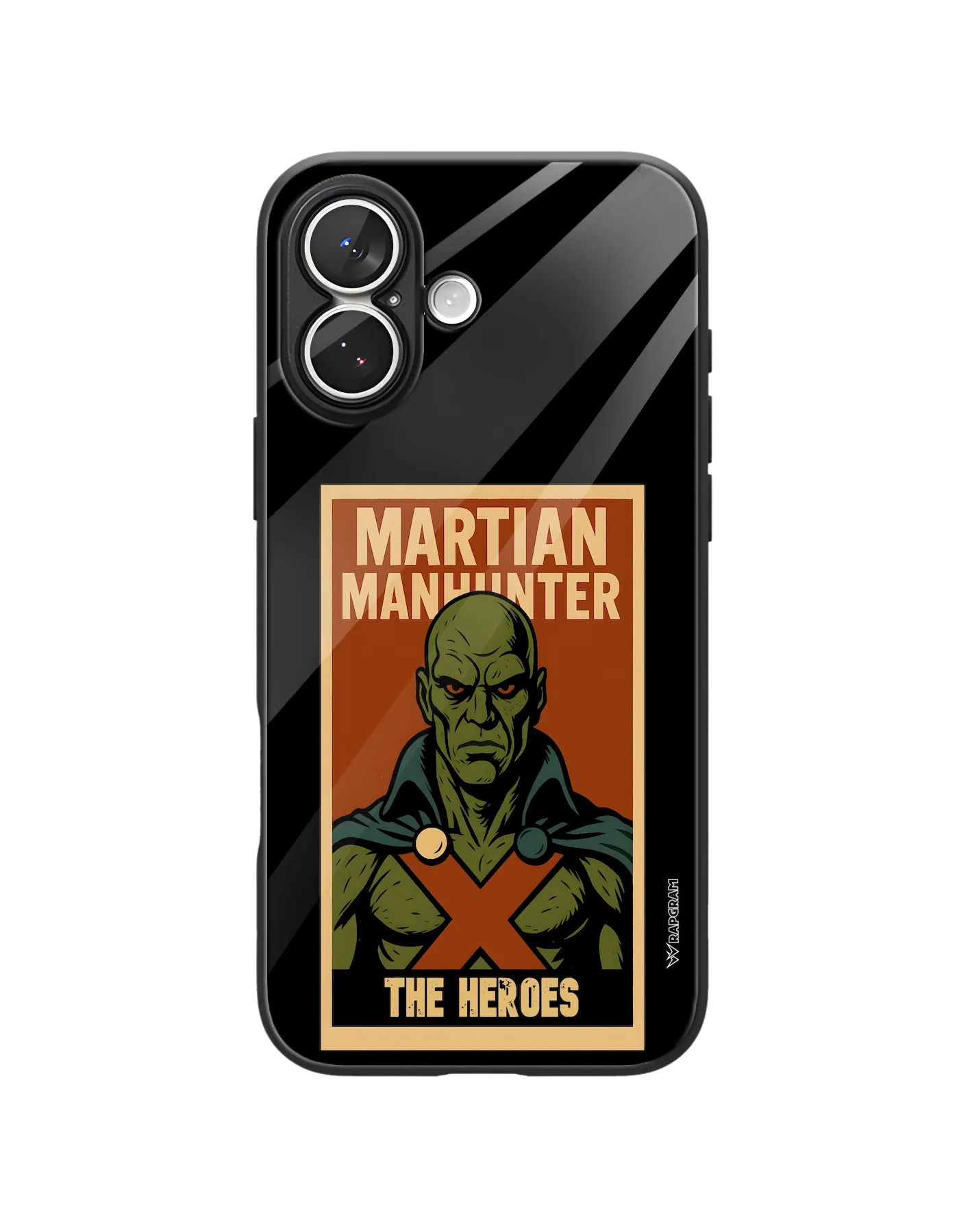 Martian Manhunter Glass Case