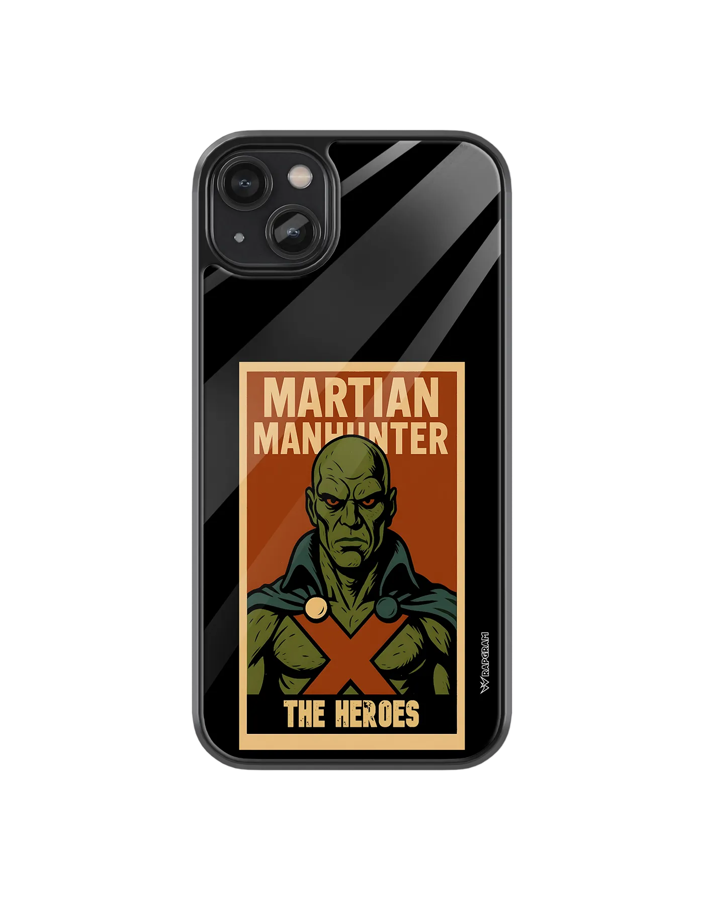 Martian Manhunter Glass Case