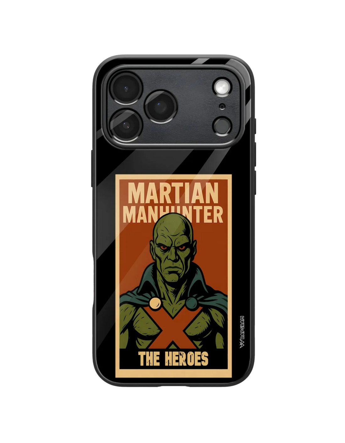 Martian Manhunter Glass Case