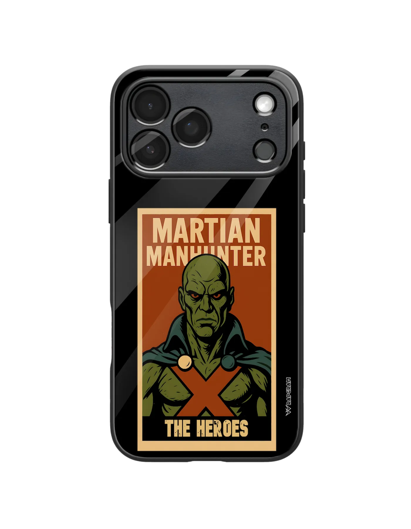 Martian Manhunter Glass Case