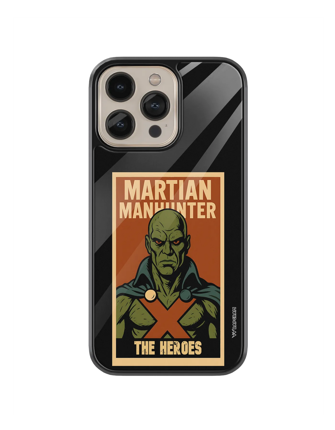 Martian Manhunter Glass Case