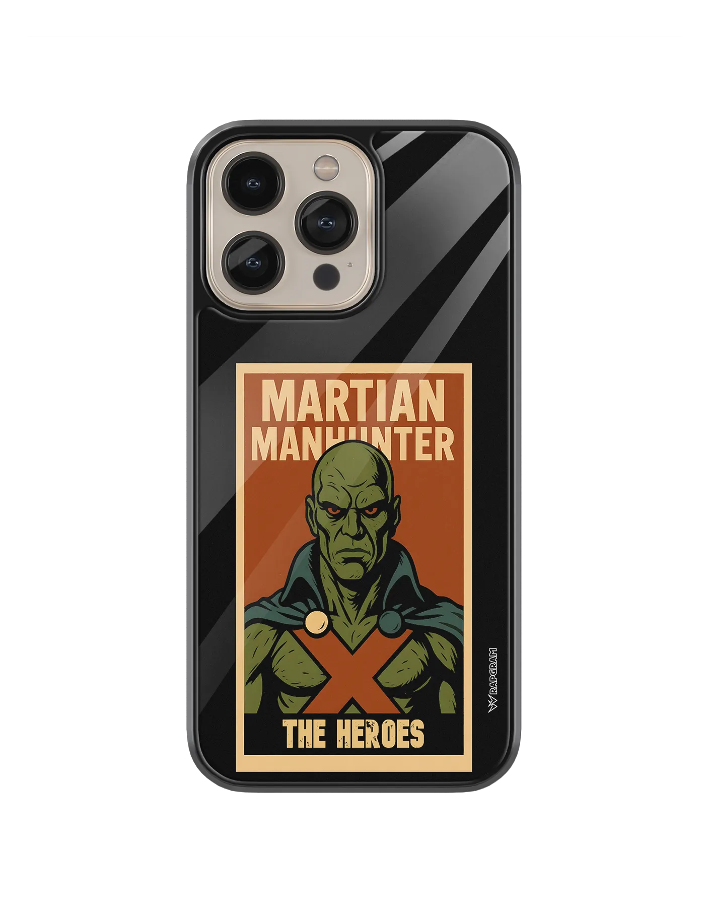 Martian Manhunter Glass Case