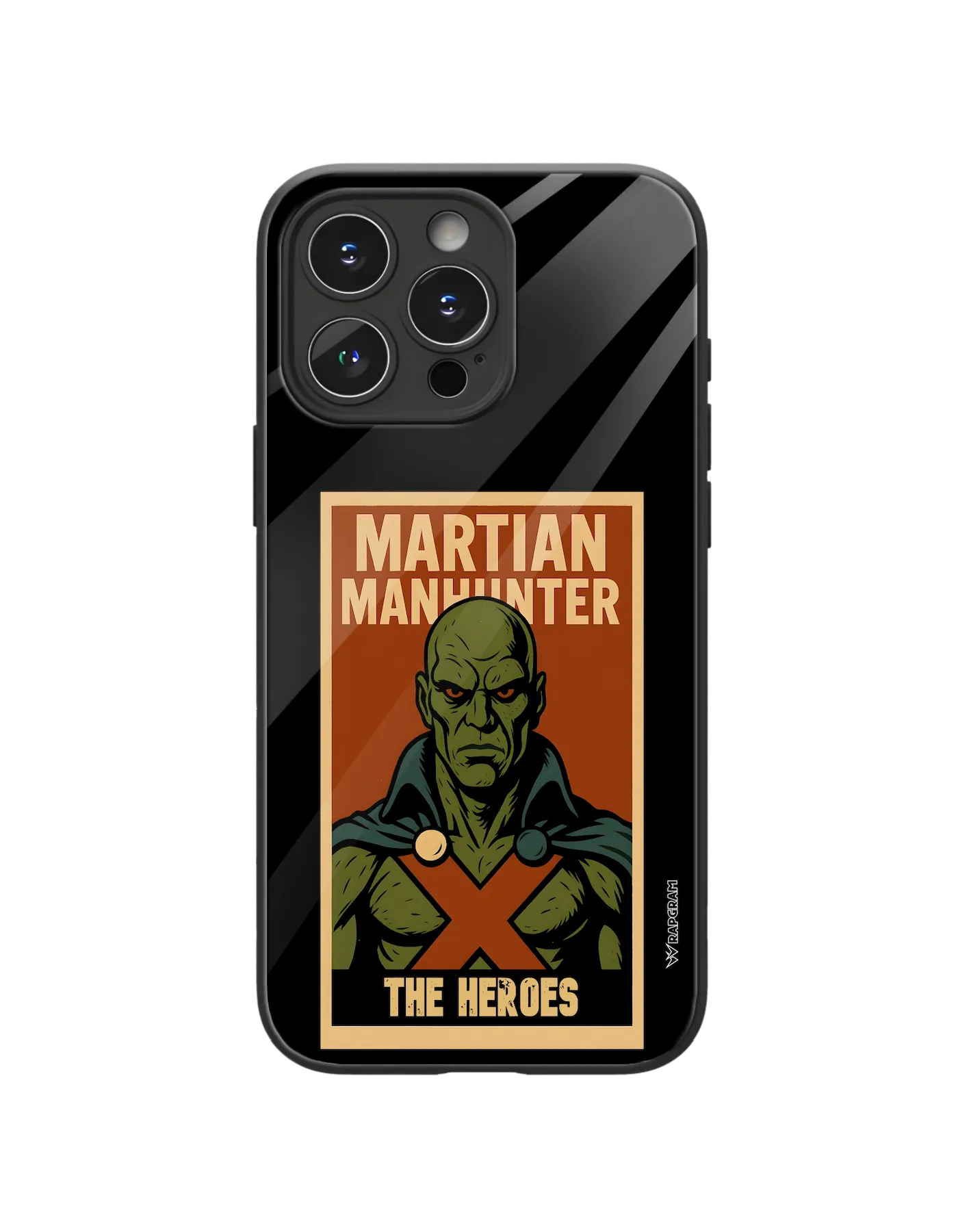 Martian Manhunter Glass Case