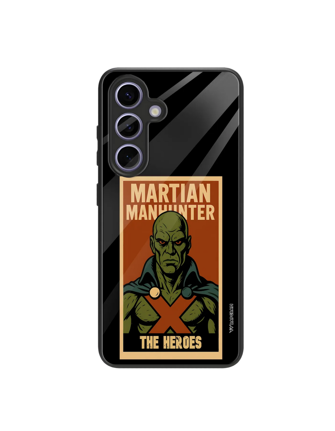 Martian Manhunter Glass Case
