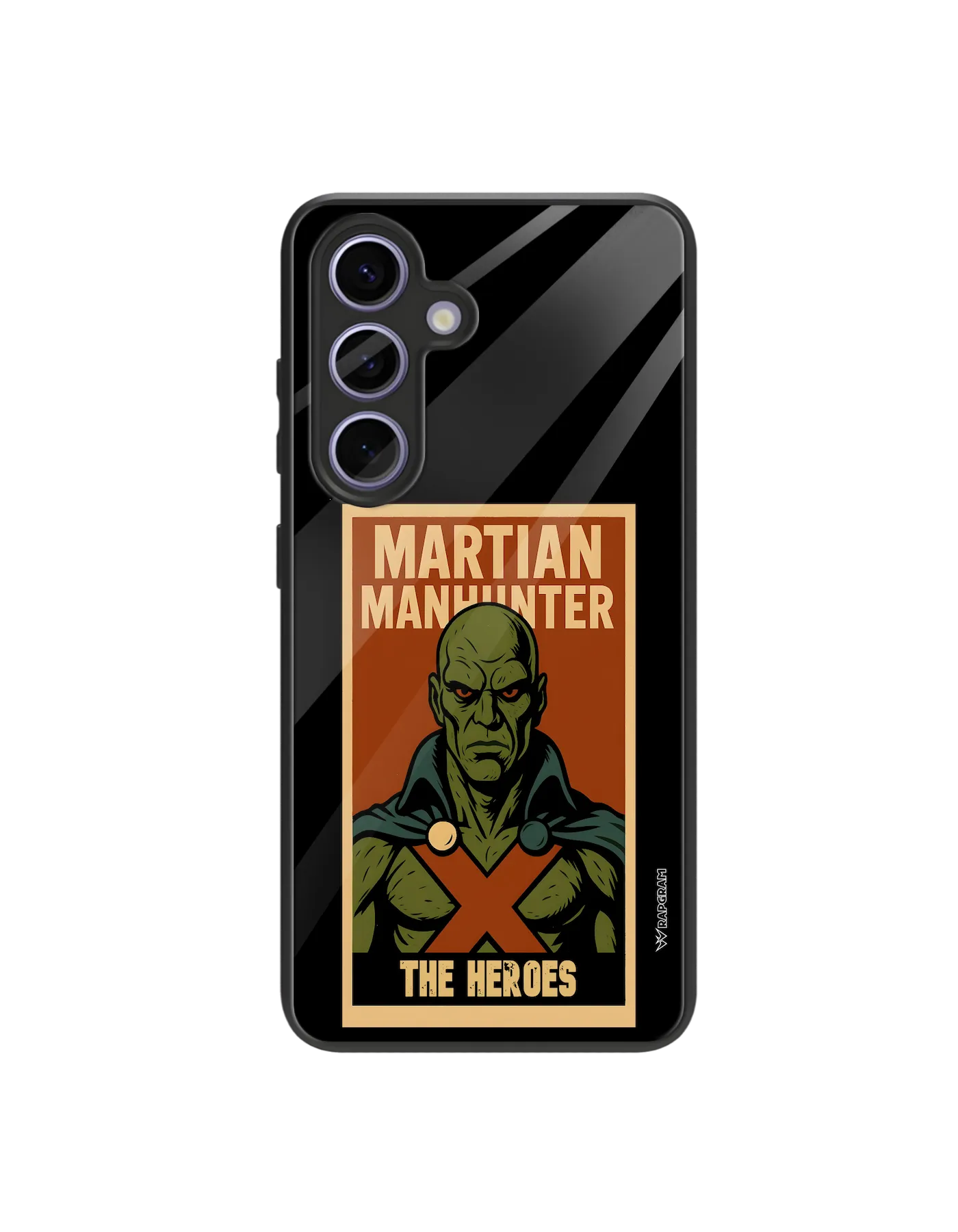 Martian Manhunter Glass Case
