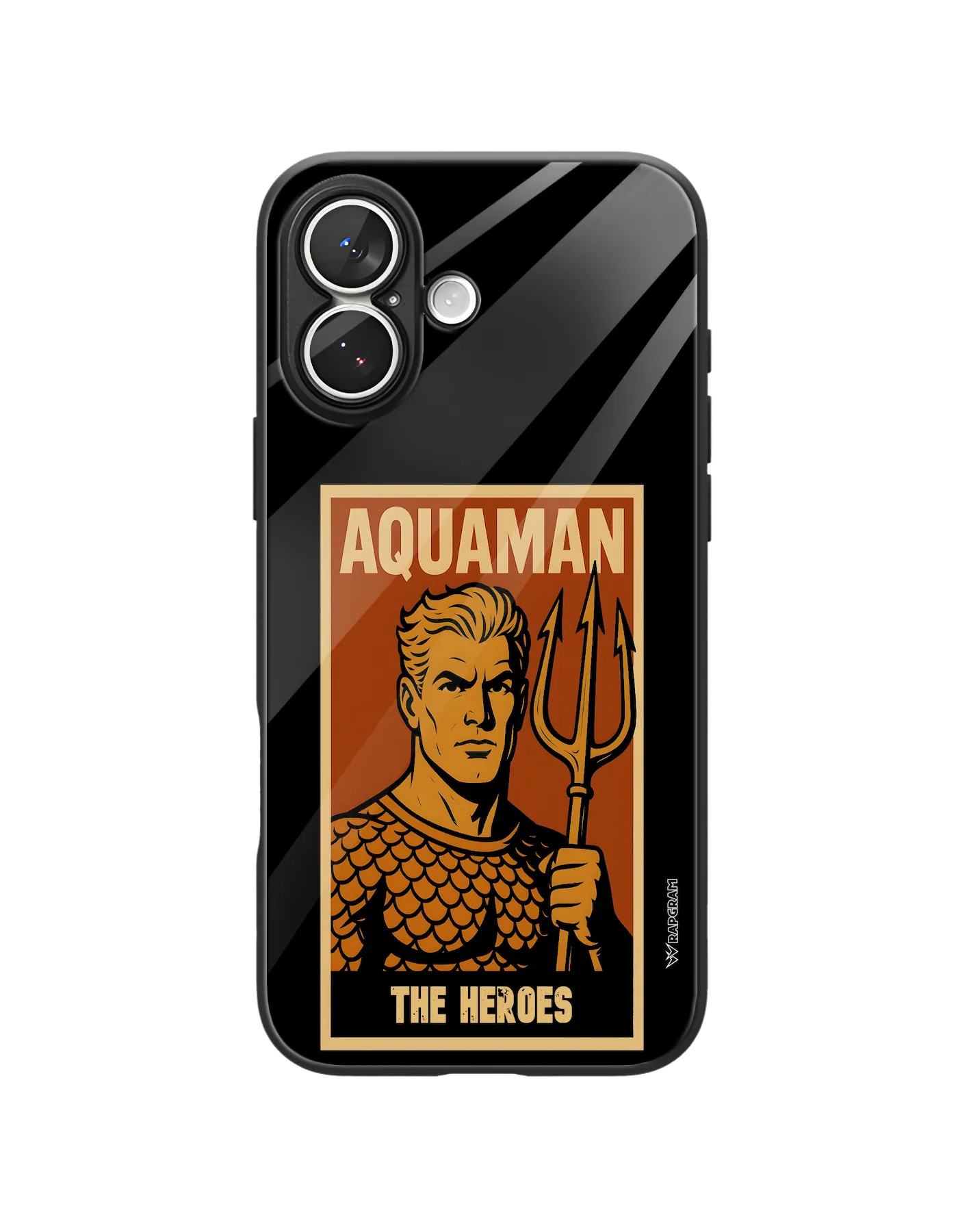 Aquaman Heroes Glass Case