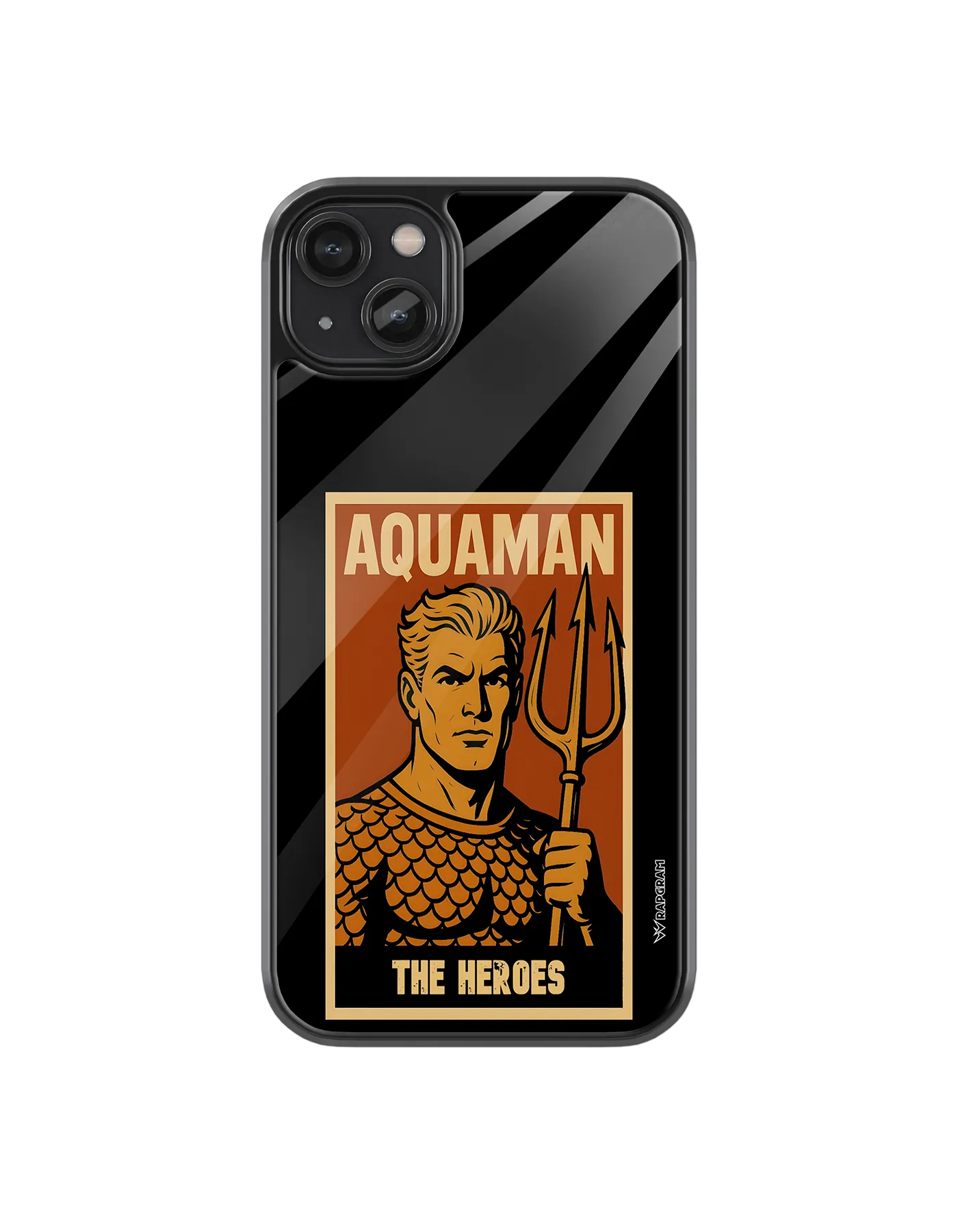 Aquaman Heroes Glass Case