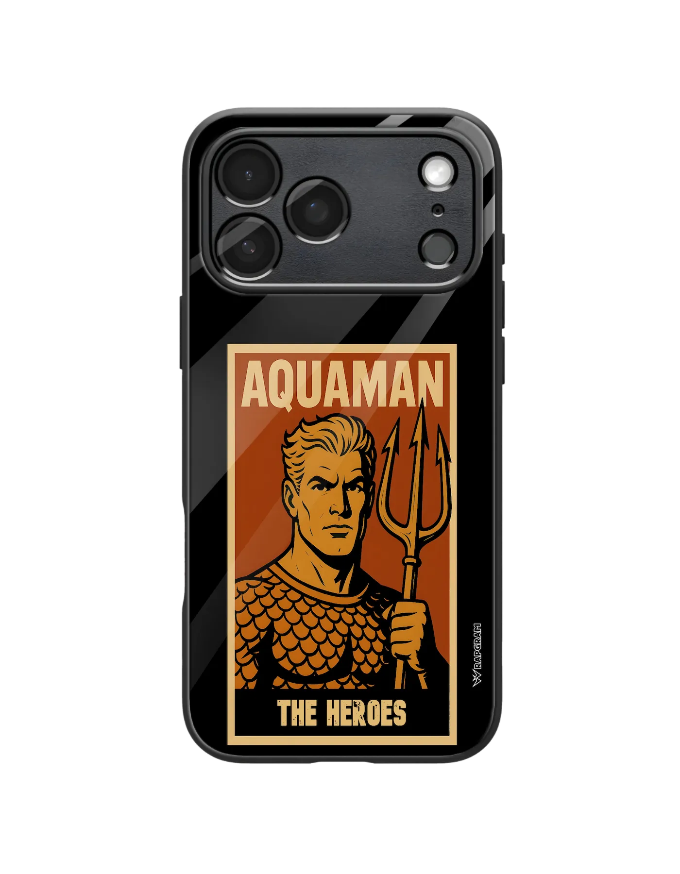 Aquaman Heroes Glass Case