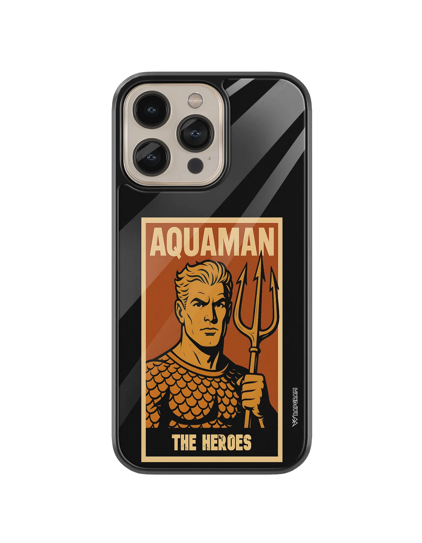 Aquaman Heroes Glass Case