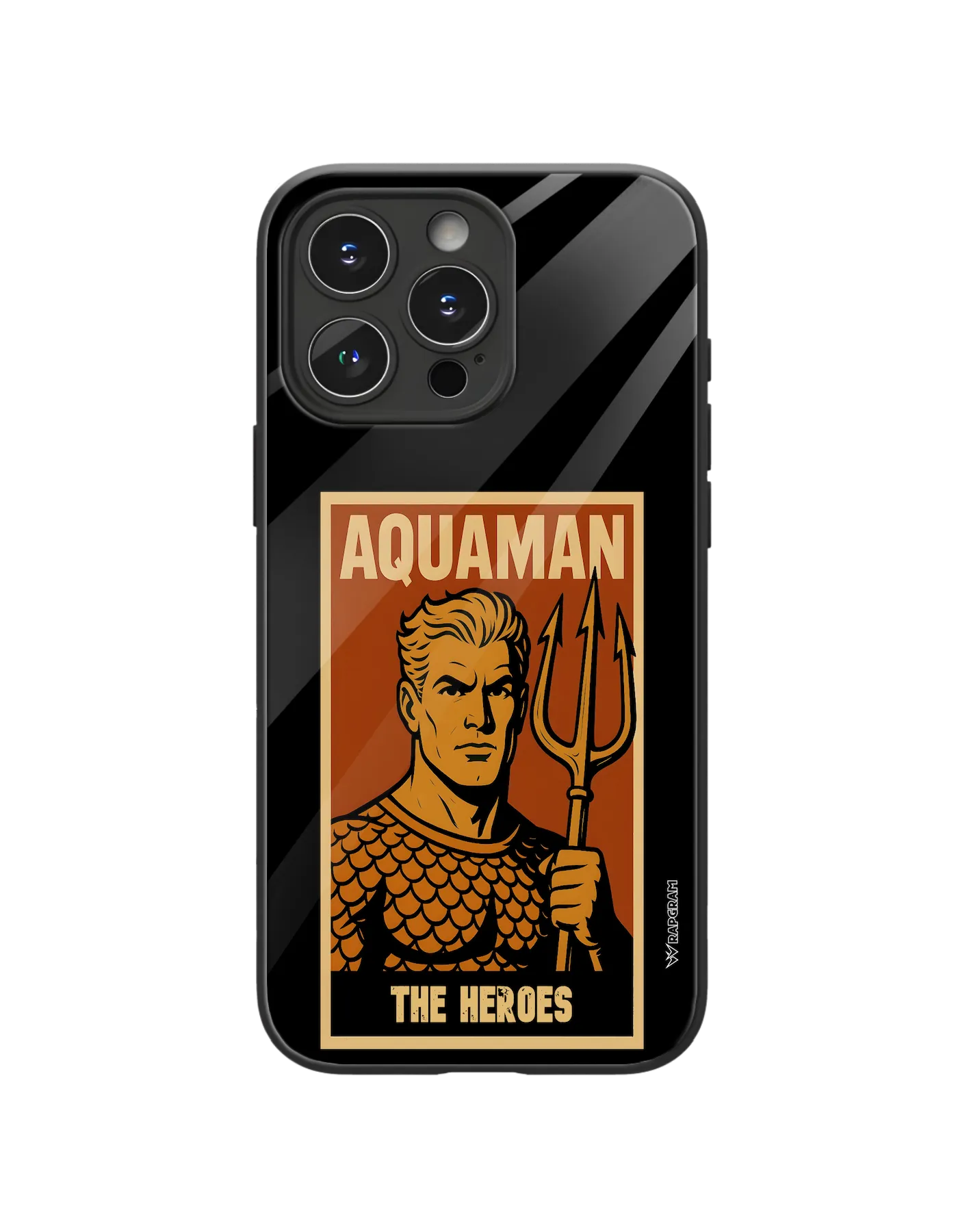 Aquaman Heroes Glass Case