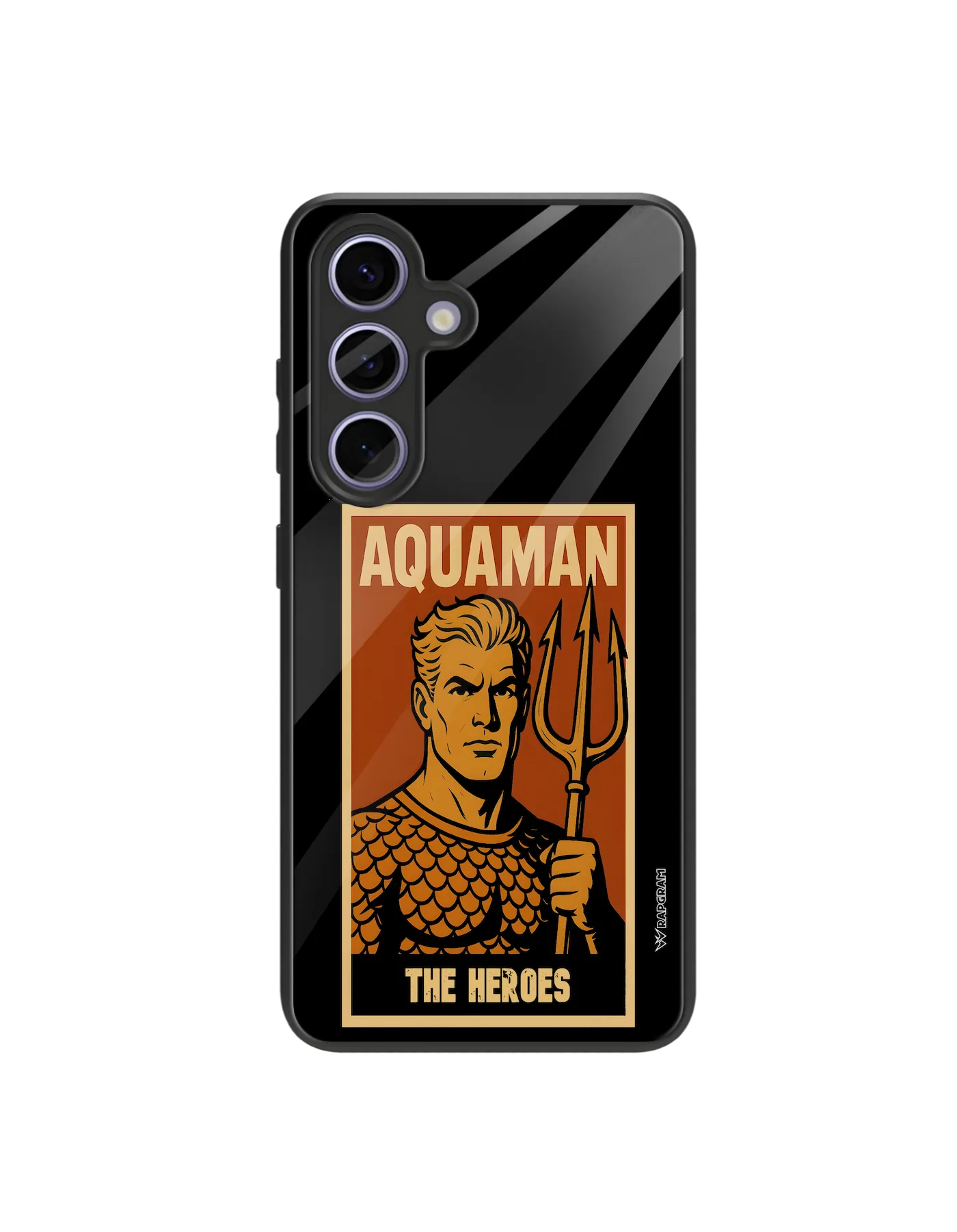 Aquaman Heroes Glass Case