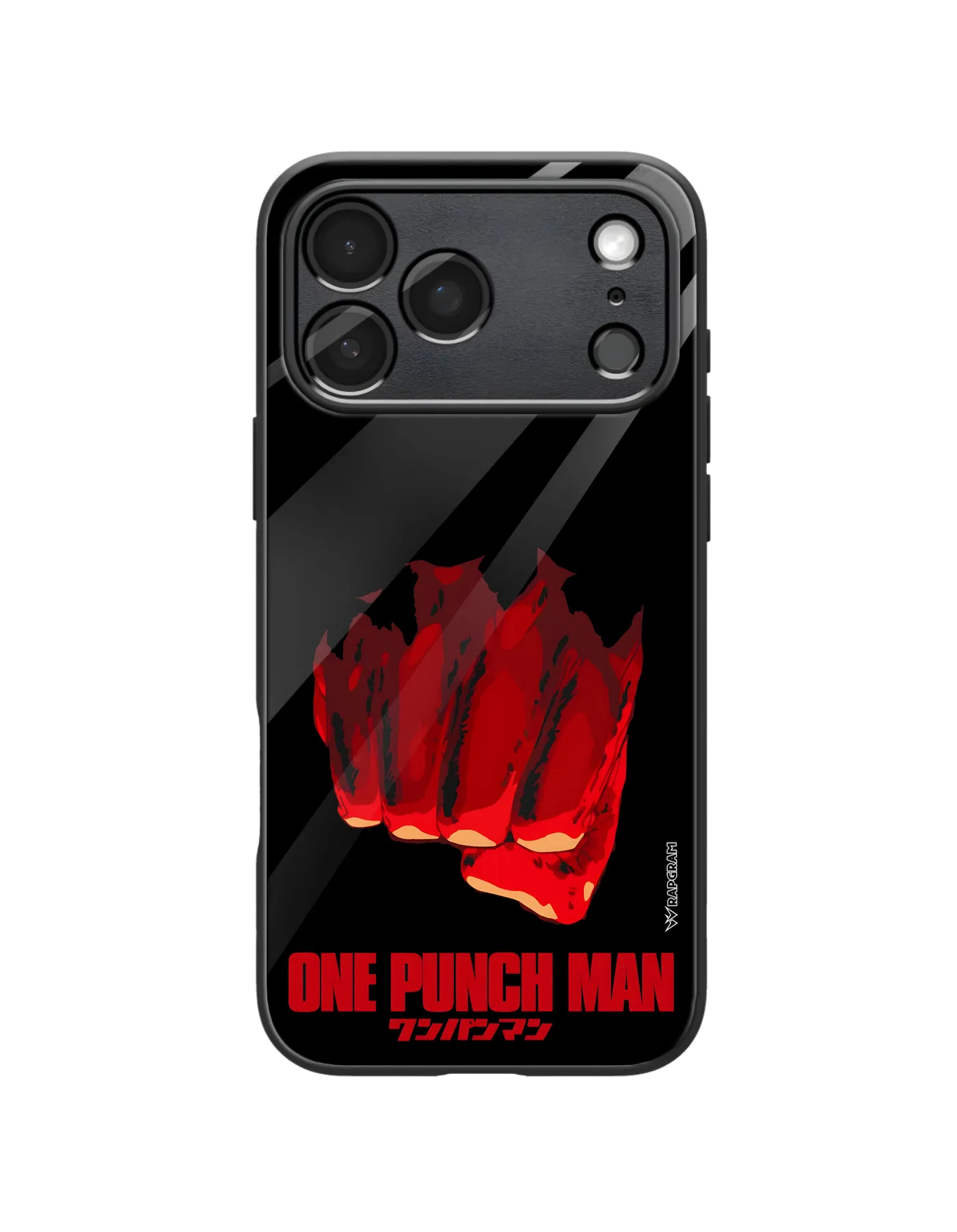 Saitama Bald Glass Case