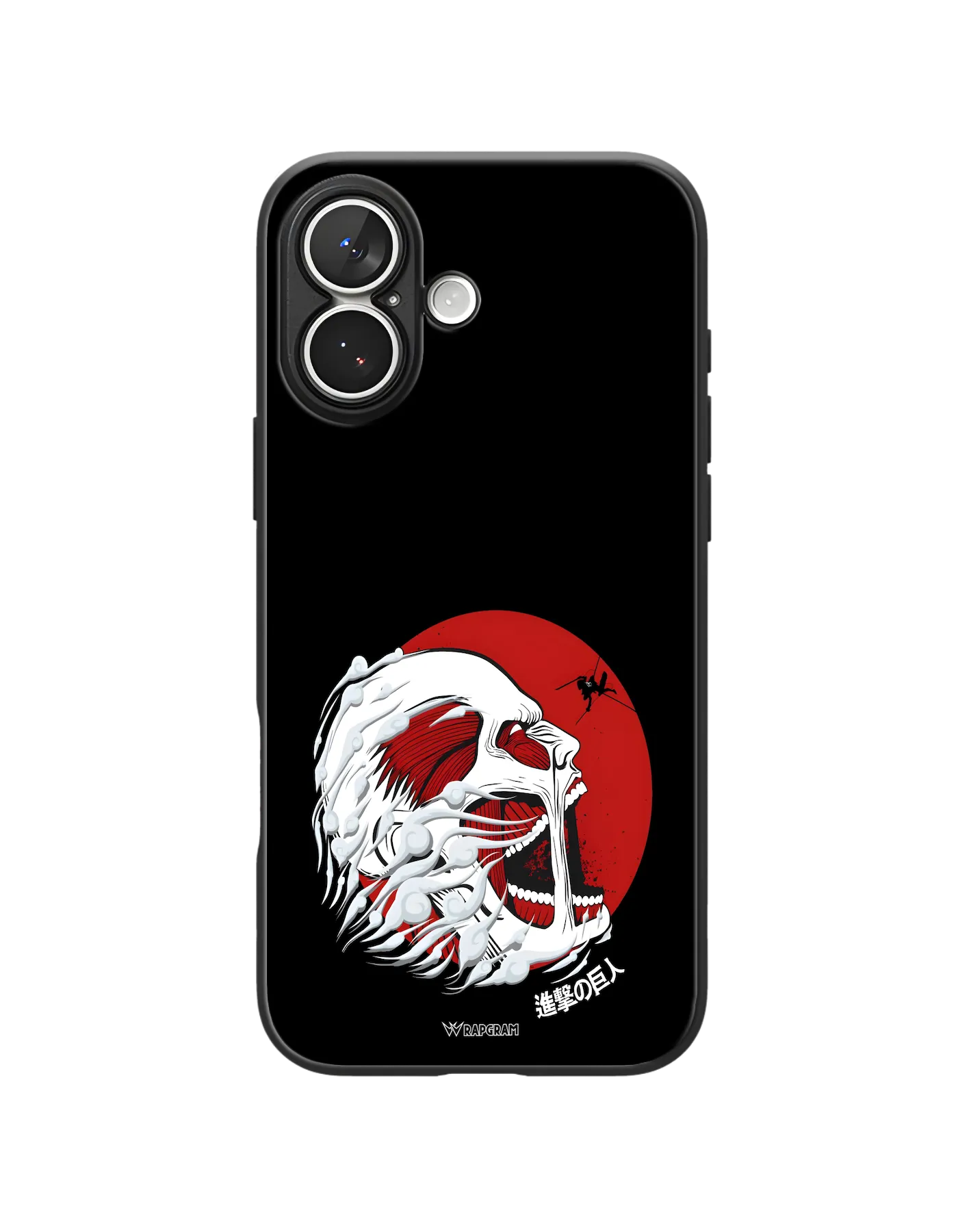 Titan Red Moon Hybrid Case